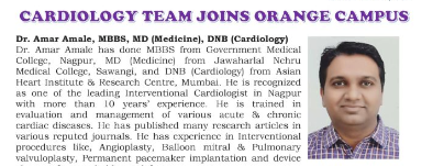 CARDIOLOGY TEAM JOINS ORANGE CAMPUS