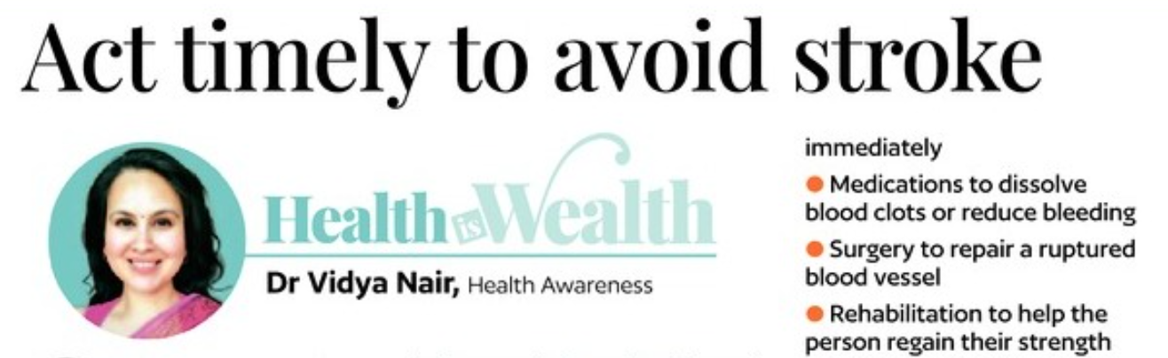 act timely to avoid stroke