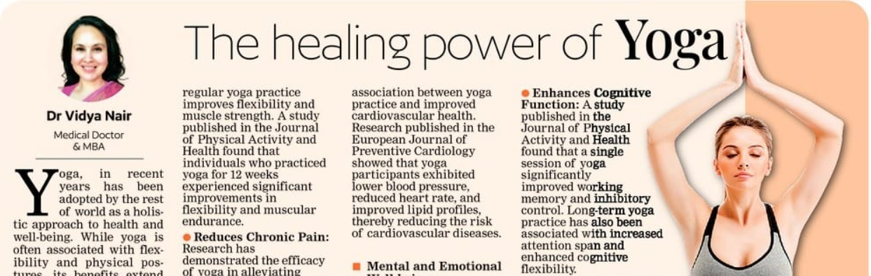 The healing power of Yoga