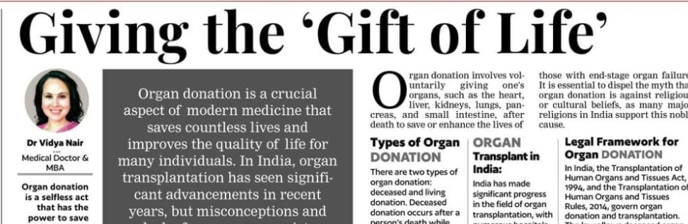 Giving the ‘Gift of Life’